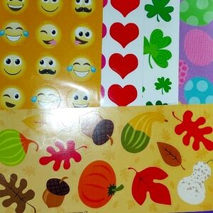 Halmark Emoji and Holiday Sticker Set Rare Collection 125pc